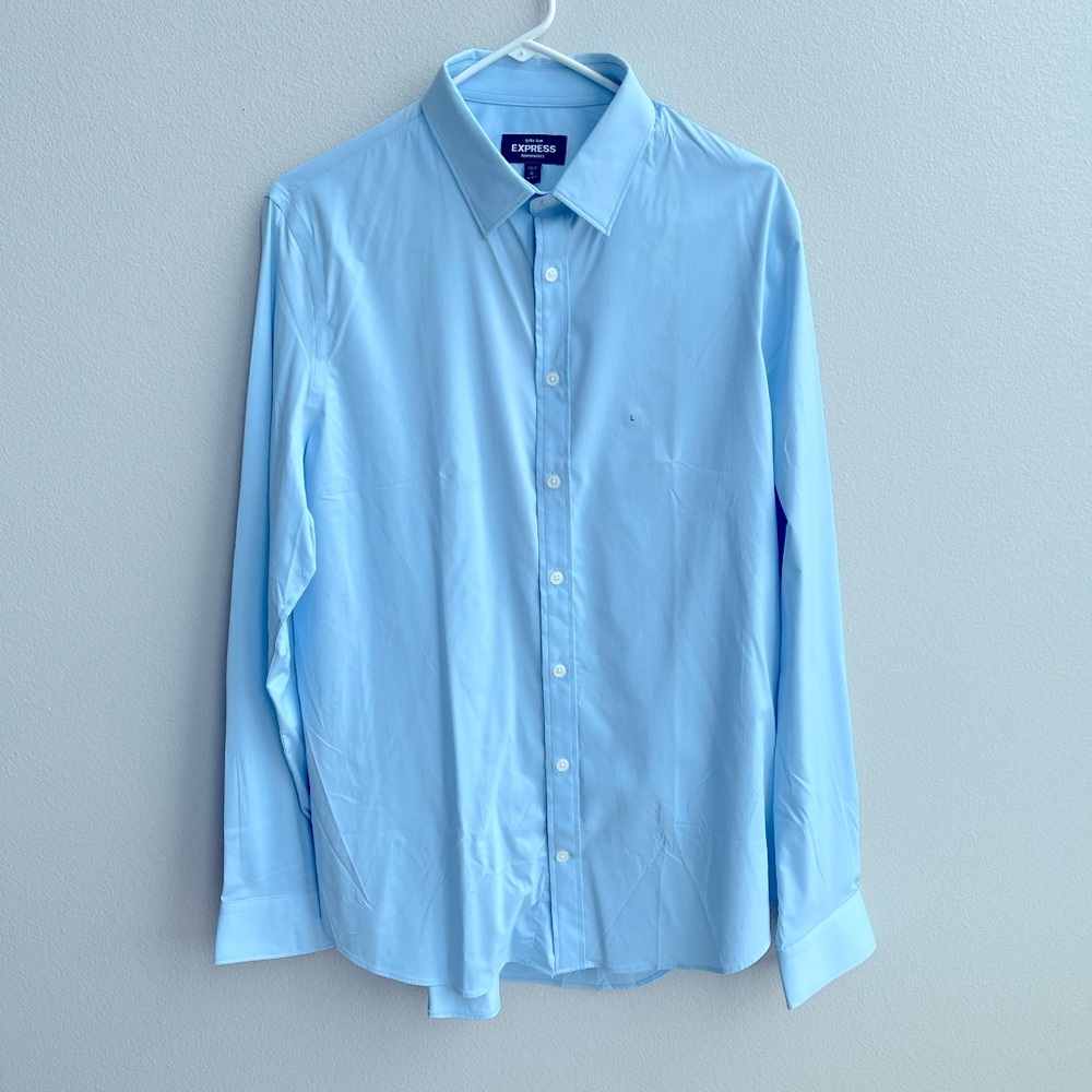 Express slim fit dress shirt